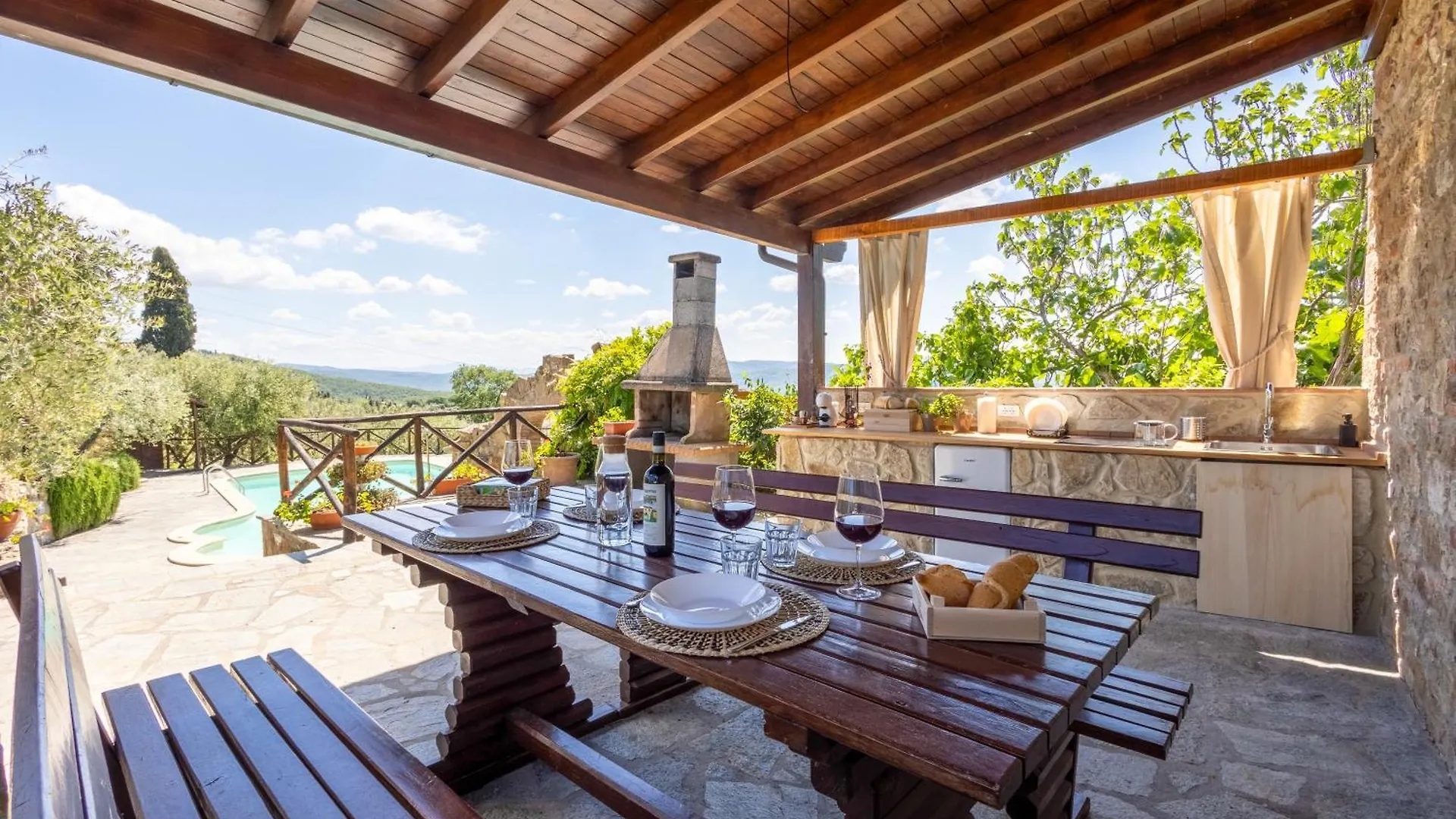 Little Escape-Casa Con Piscina E Vista Panoramica Villa Monte Benichi Italy
